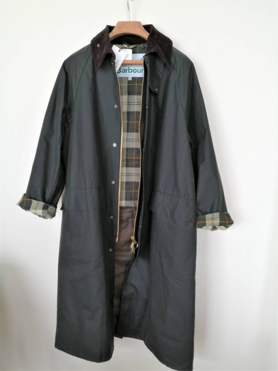 ☆未使用 BARBOUR OS WAX BURGHLEY バブアー バーレー カーキ 38