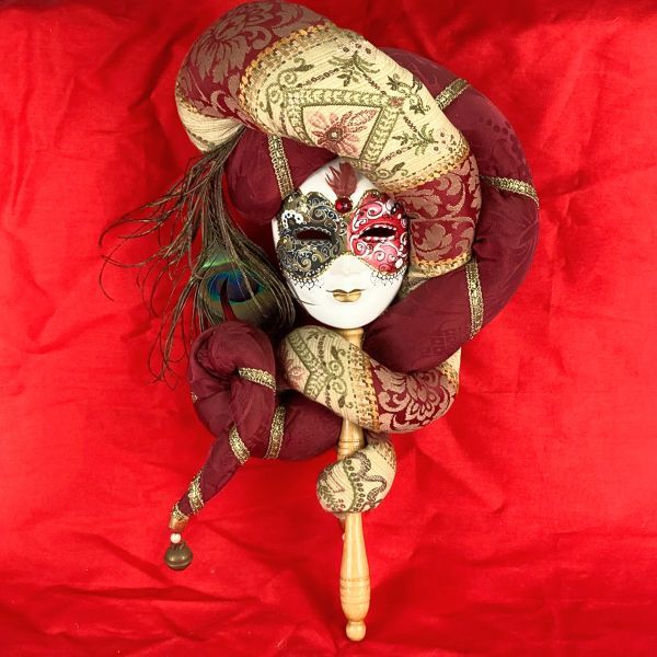 Yahoo!オークション - ベネチアンマスク 仮面 お面 壁掛け マスク 