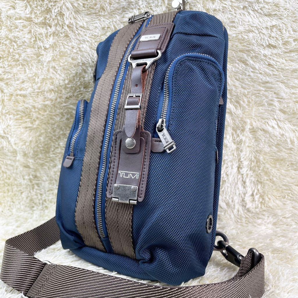 セール価格で通販 1円 極 超稀少 TUMI トゥミ ショルダーバッグ ボディ