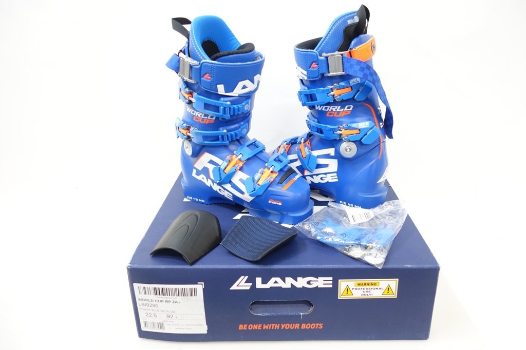 しては】 未使用 19/20 LANGE WORLD CUP RP ZA+ レディース22.5cm