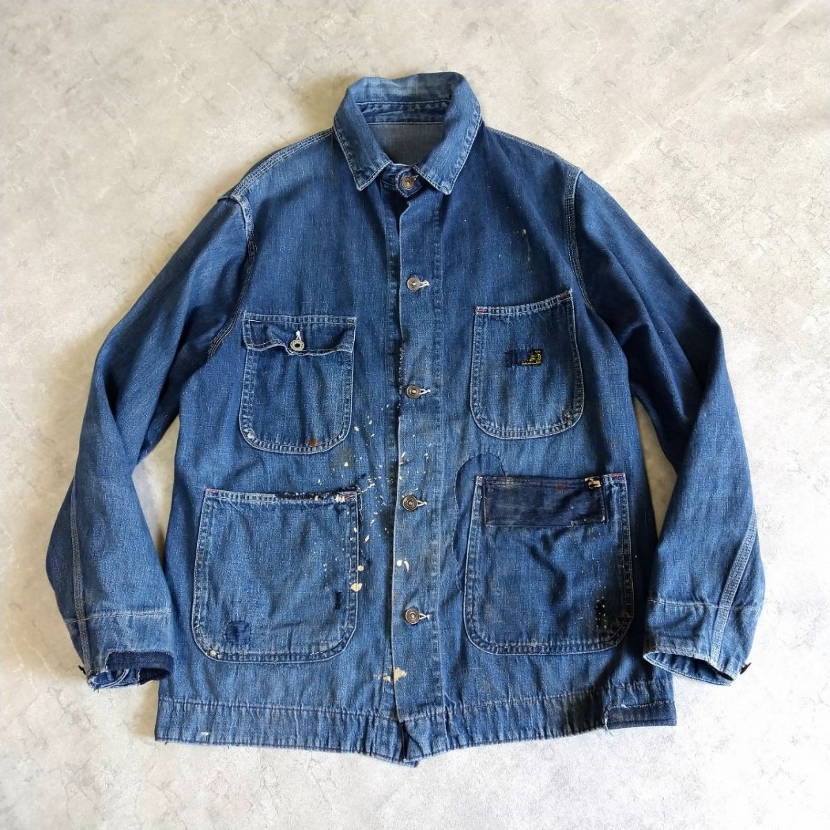 ポスターフレーム 1950~60s PAYDAY デニム カバーオール chore jacket