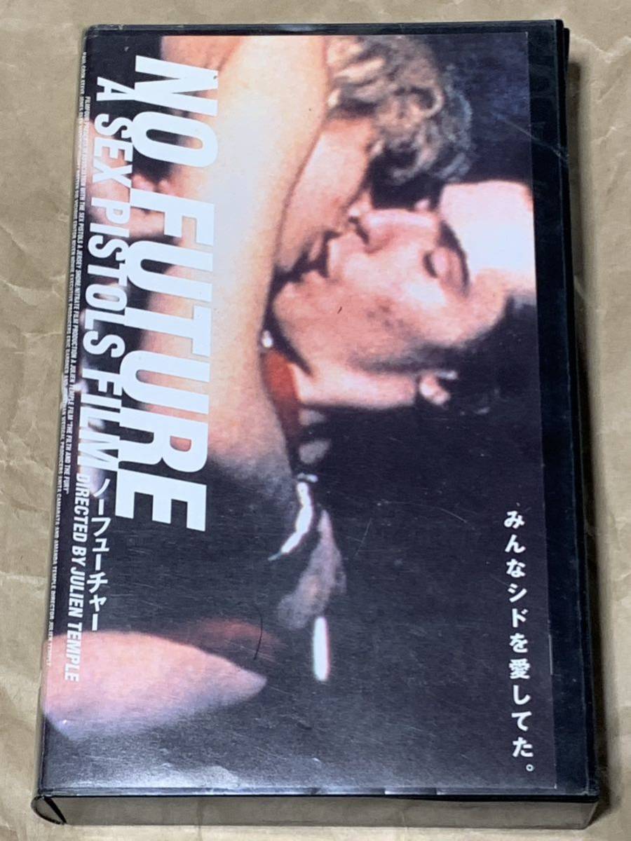 NO FUTURE : A SEX PISTOLS FILM 中古VHSビデオ　字幕スーパー　ノーフューチャー　グレン・マットロック, ジョニー・ロットン,_画像1