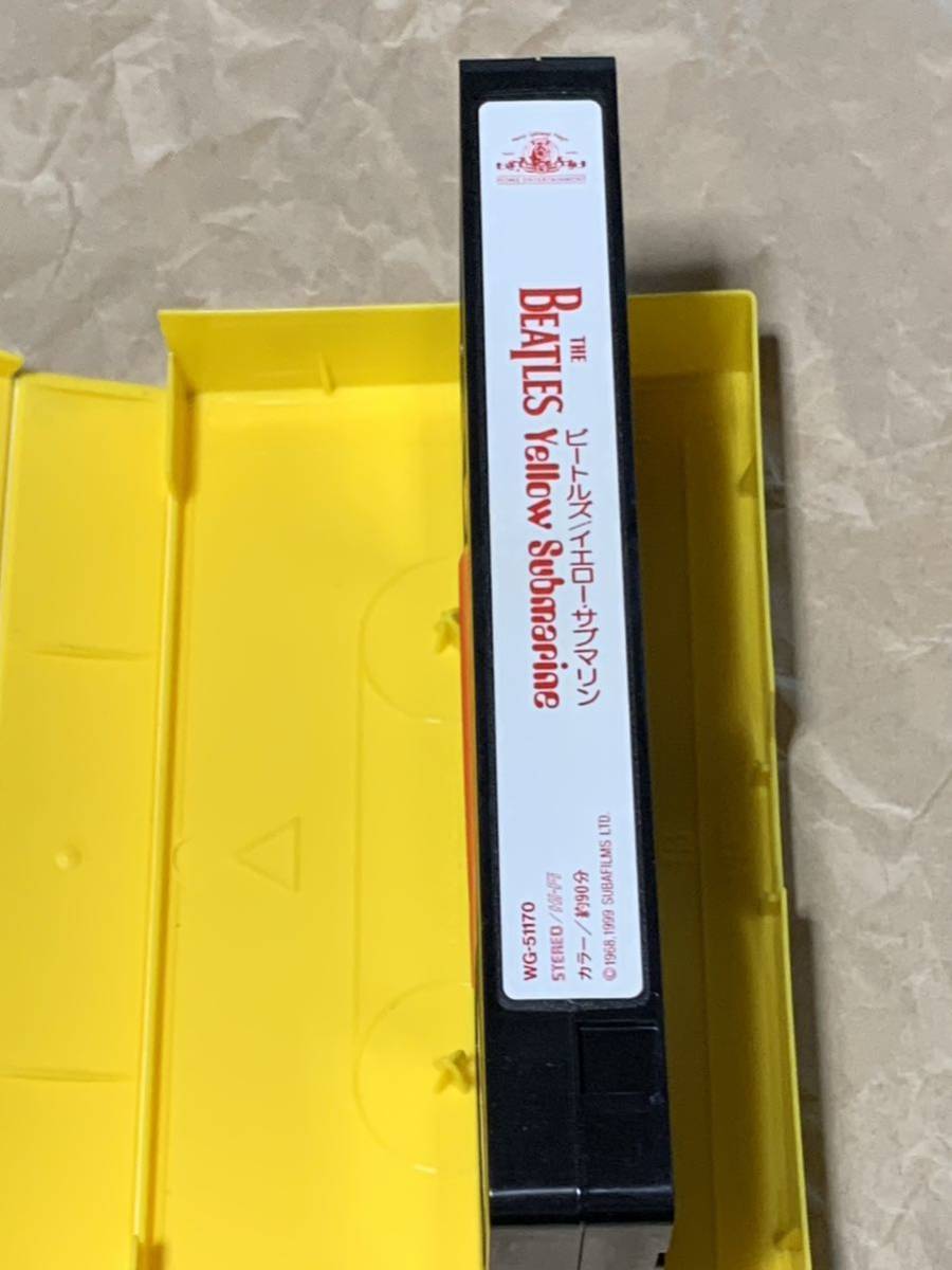  Beatles / yellow * sub marine used VHS video title super THE BEATLES / Yellow Submrine anime 