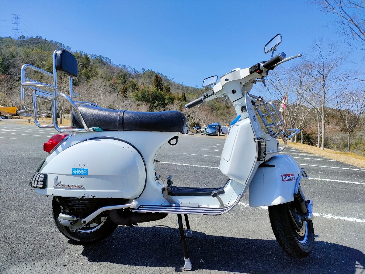 超美品 VESPA 張り替えベースに! ienomat.com.br ベスパ 純正 分離