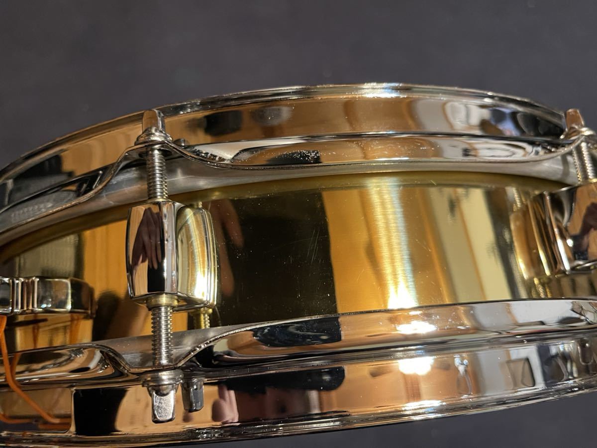 Pearl brass piccolo snare 13-3_画像4