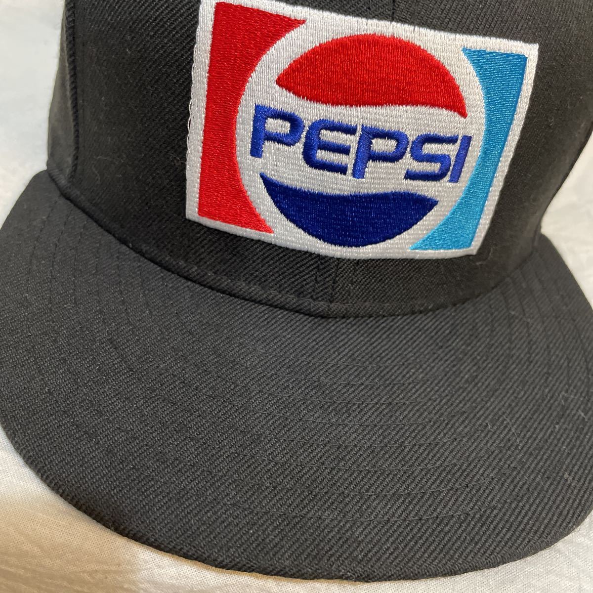 ニューエラ NEWERA × ペプシ PEPSI コラボ キャップ サイズ7 1/4( 57.7cm) ブラック_画像2