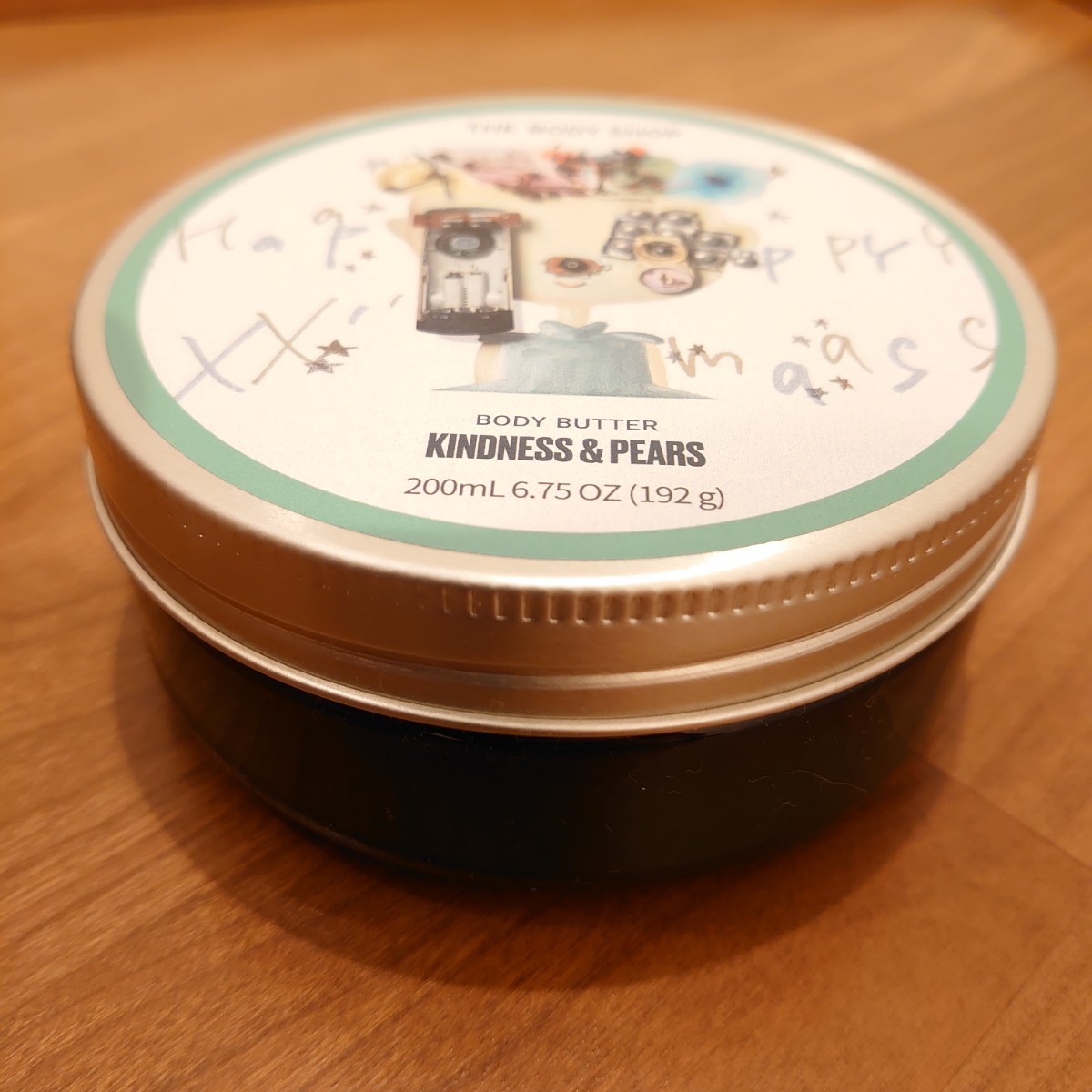 【即決】限定新品☆THE BODY SHOP☆ザ・ボディショップ☆ボディバター PE☆200ml _画像2