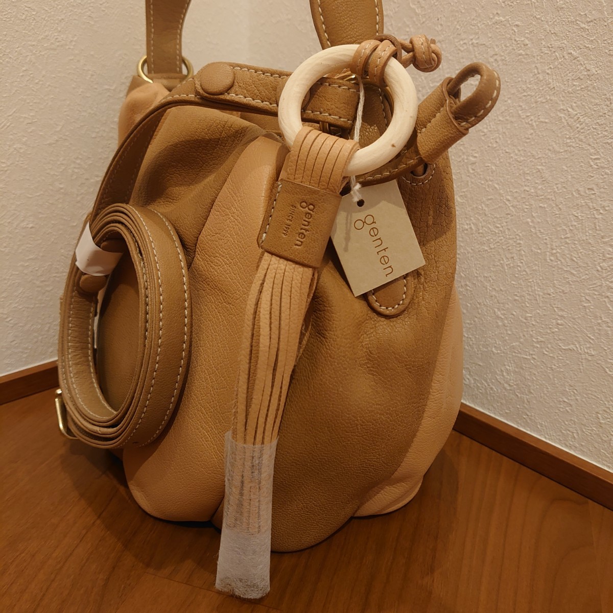 【  блиц-цена 】 новый товар ☆genten...☆... 2WAY mini  наплечная сумка ☆...
