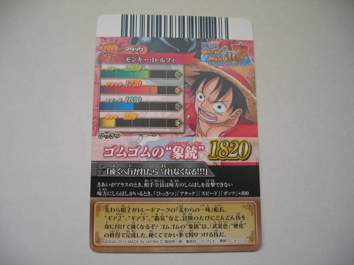 * One-piece Monkey *D*rufiSR dress - Berry Match IC dress - Berry Match Icy card trading card *