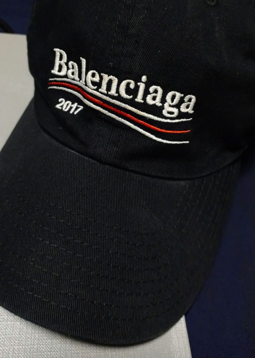 バレンシアガ　BALENCIAGA　100周年記念　2017　帽子　キャップ BALENCIAGA 2017 キャップ 100周年記念 バレンシアガ 100周年