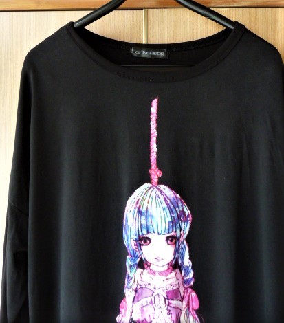 ankorock アンコロック 首吊り少女T メガビック 病み 可愛い travas tokyo トラバストーキョー REFLEM レフレム civarize シヴァーライズ