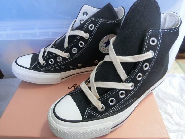 CONVERSE ADDICT CHUCK TAYLOR CANVAS HI アディクト チャックテイラー キャンバス ハイ US6 24.5cm ブラック #1CL572 コンバース