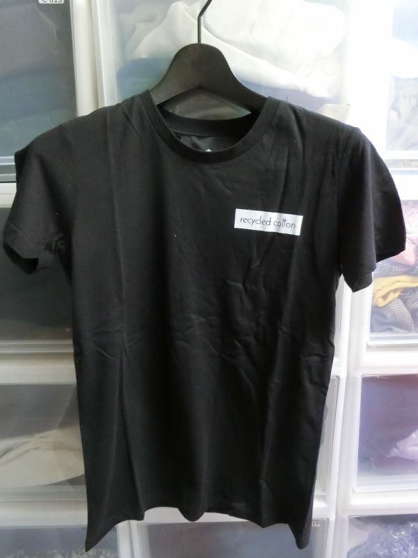 DESIGNERS REMIX Stanley Bagde Tee Tシャツ XS ブラック #14714 デザイナーズリミックス