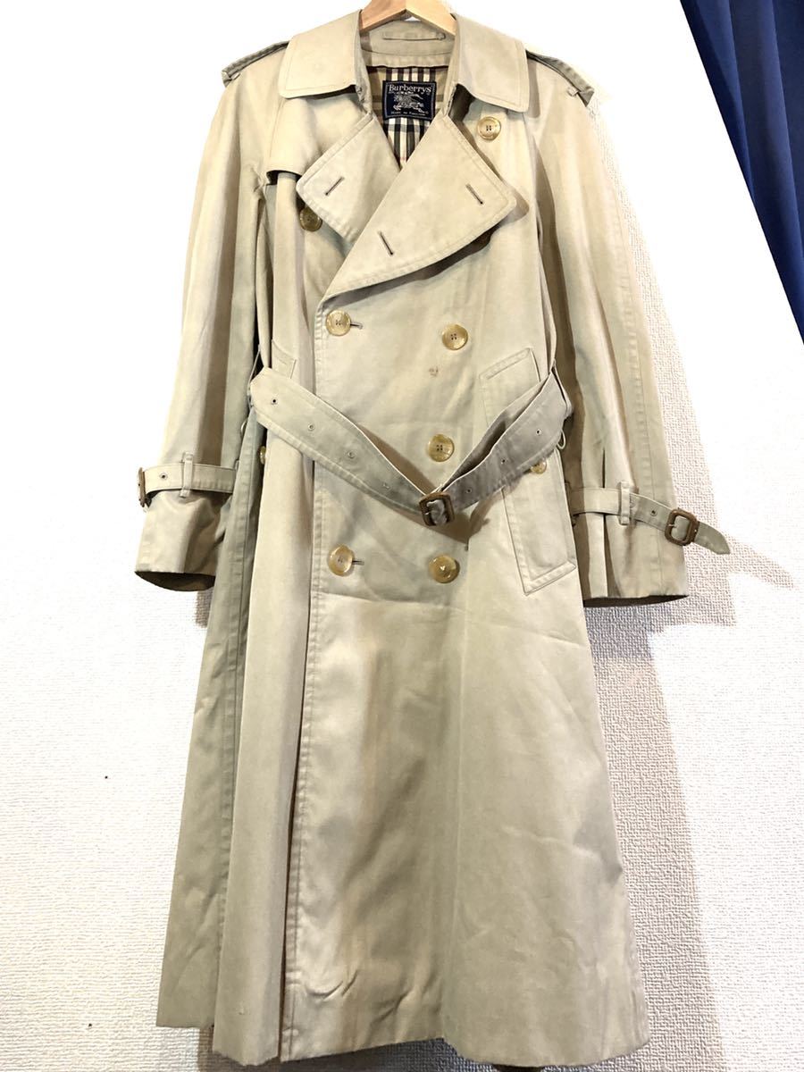 BURBERRY 's'sVINTAGE トレンチコート バーバリーチェック D