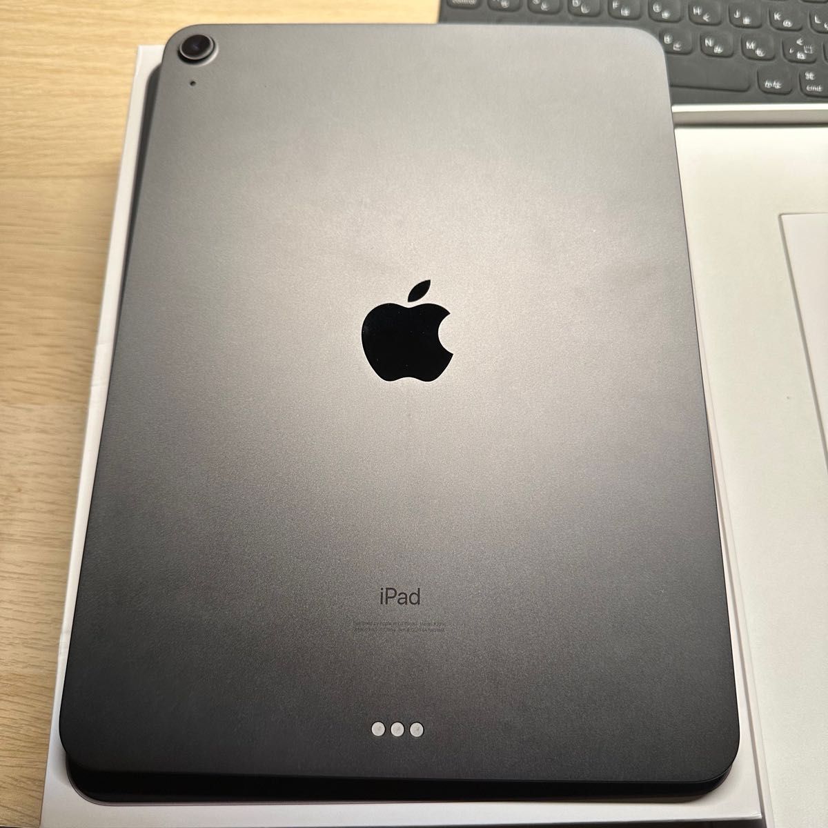 iPad Air Air 64GB Wi-Fiモデル 第4世代 スペースグレイ 3 スペースグレイ(美品)【おまけ付き】(詳細欄必読) Wi-Fi iPad Smart Keyboard folioセット 64GB