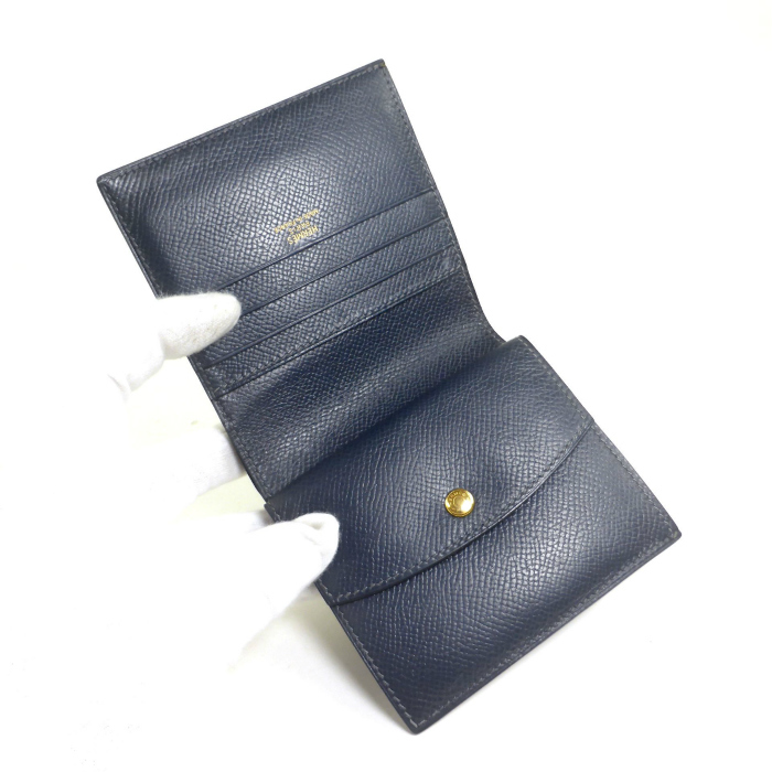 エルメス (HERMES) MC2 ガリレイ クシュベル □E刻 ネイビー 二