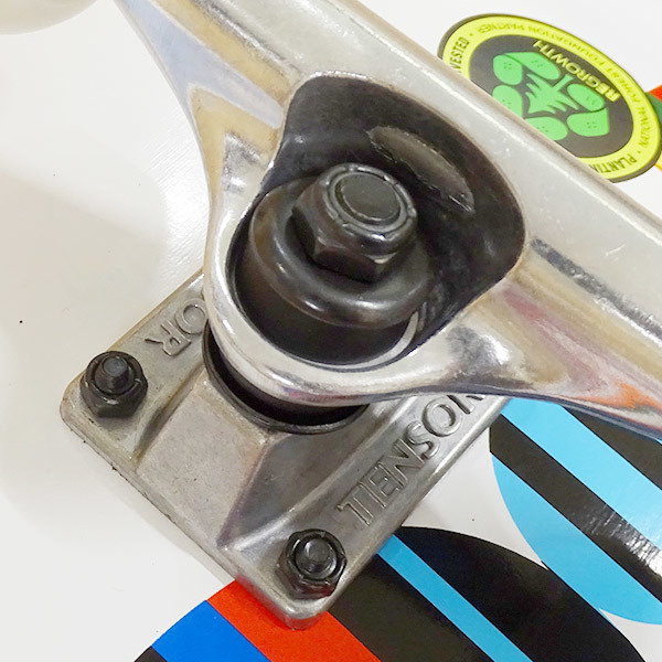 熱販売 STRIPE SIDE コンプリートスケートボード/スケボー ALMOST