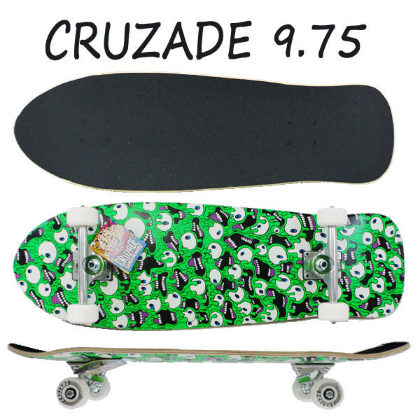人気アイテム CRUZADE/クルザード コンプリートスケートボード