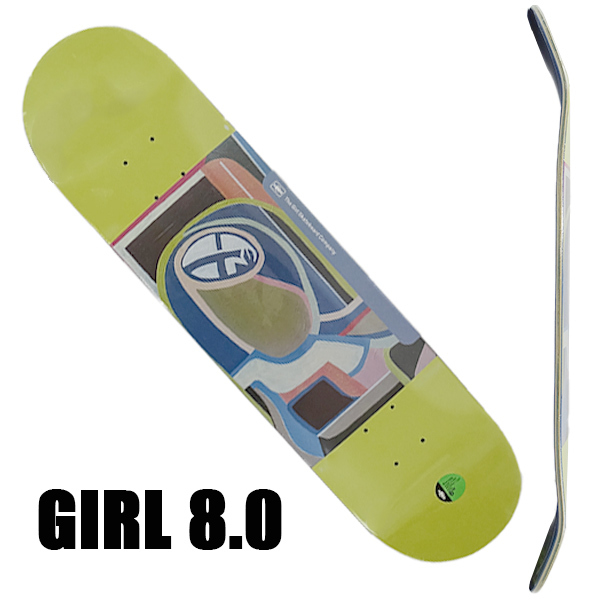 ガール スケートボード デッキ GIRL BAR GIRL BLUES SERIES MCCRANK 8.0 DECK RICK MCCRANK リックマクランクGB4423[返品、交換不可]