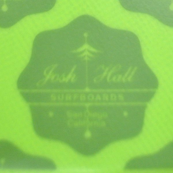 CAPTAIN FIN JOSH HALL x T.MOESKI 7.5 GREEN mid length / одиночный ласты / box ласты / центральный ласты [ возвращенный товар, замена не возможна ]