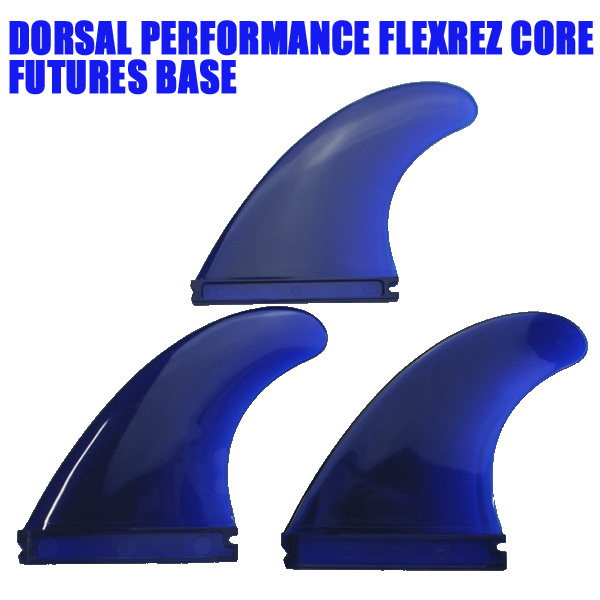 Дорсальная/дозальная производительность Flexrez Core Blue Truster Funtures Futures 3 ПК