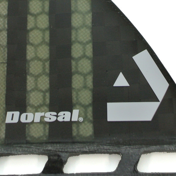 DORSAL/ドーサル CARBON HEXCORE HONEYCOMB BLACK THRUSTER FIN FUTURESトライフィン3本セット[返品、交換不可]_画像6