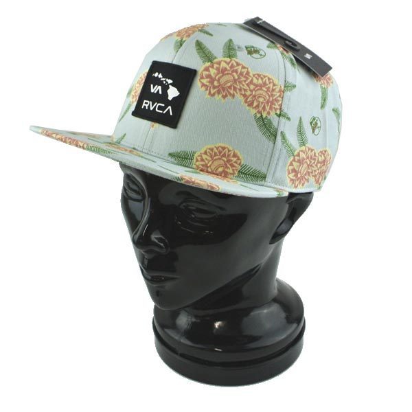 RVCA/ルーカ RVCA LUKE FLORAL SNAPBACK HAT GREEN TEA CAP/キャップ HAT/ハット 帽子 日よけ GNT[返品、交換不可]_画像6