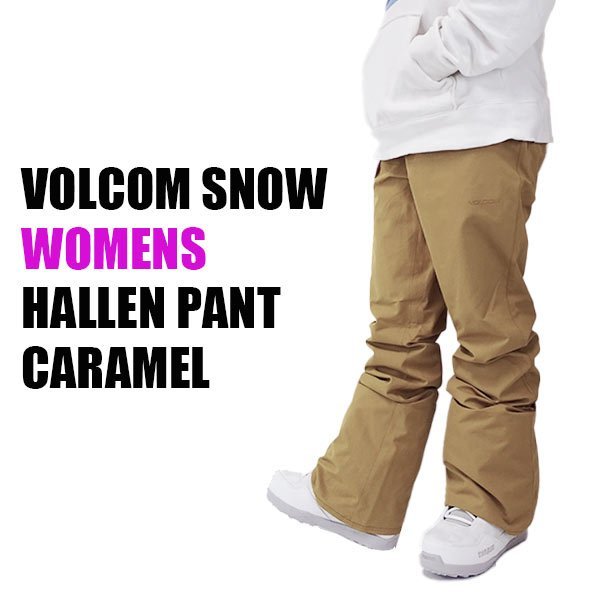 冬バーゲン☆】 レディース CARAMEL PANT HALLEN VOLCOM Sサイズ