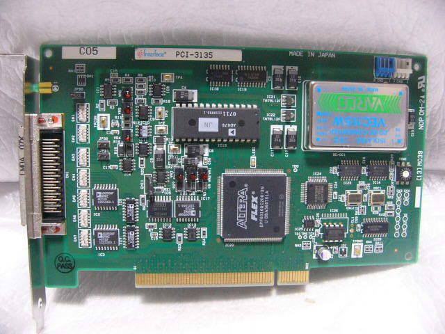 売れ筋商品 ☆動作保証 Interface社 PCI-3135 AD変換 16ch/16Bit PCI