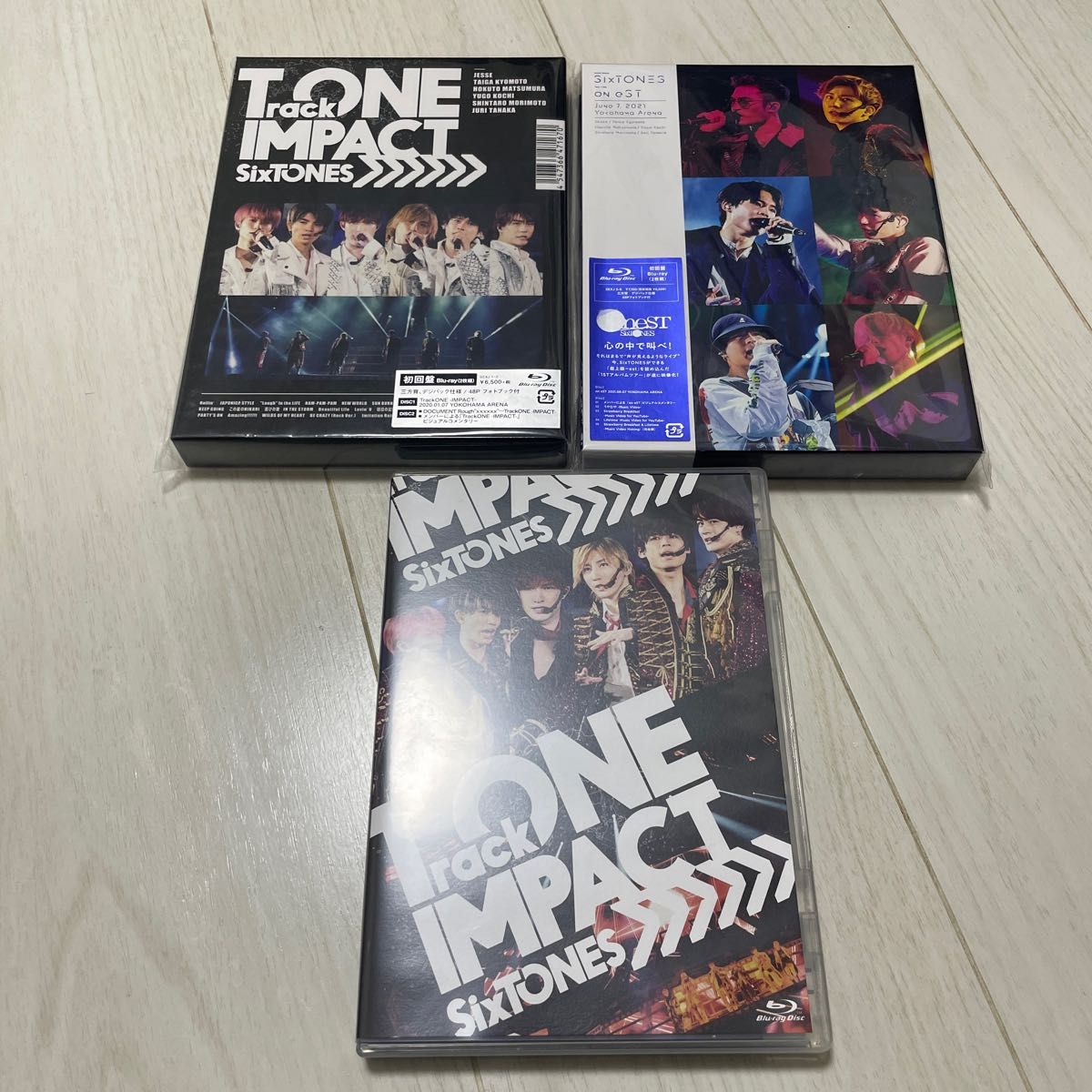 SixTONES トーンインパクト on eST Blu-ray セット 初回盤 まとめ売り