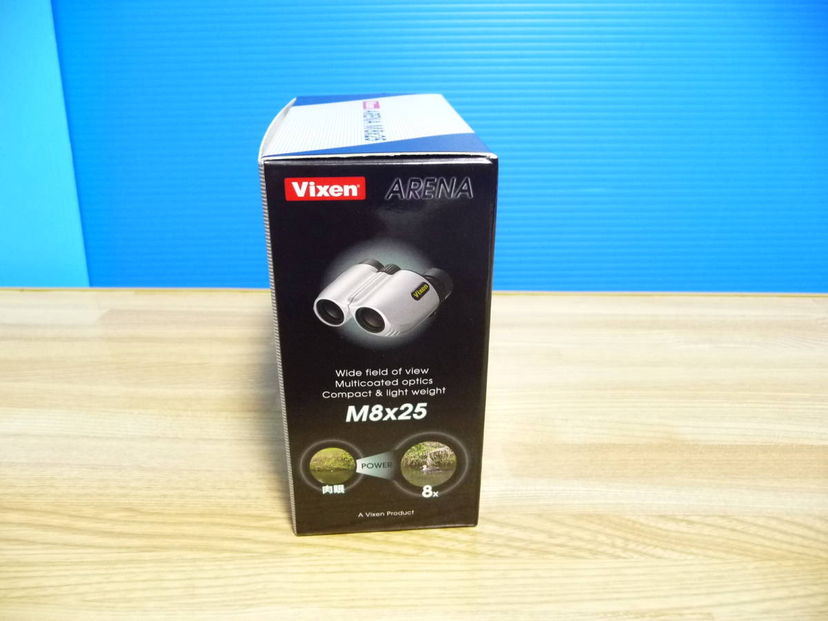 * новый товар Vixen( Vixen ) бинокль Arena M8×25 [8 раз бинокль / высокий I отметка проект / aluminium литье под давлением корпус ] с гарантией 
