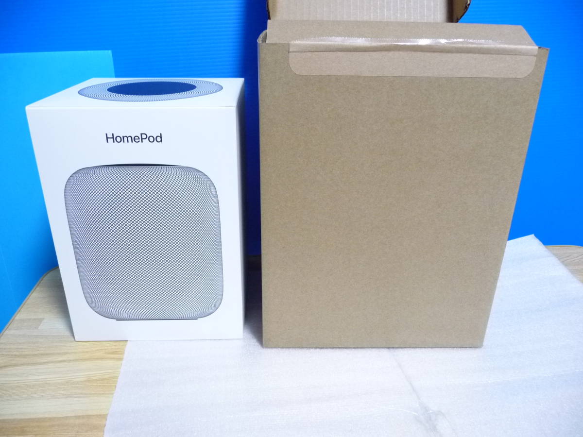 新品開梱品 アップル Apple HomePod（ホームポッド）MQHW2J/A