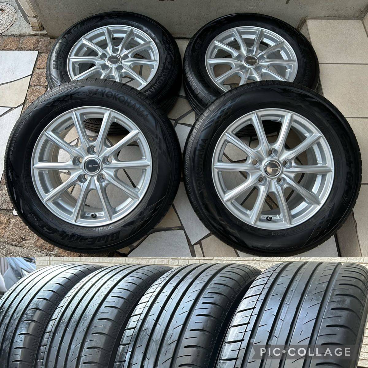 全国無料得価 バリ山 215 60R16 エスティマ マークX iWEzF