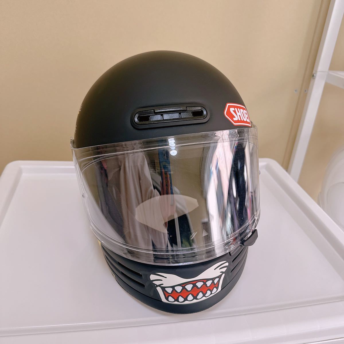 SHOEI】グラムスター チーターカスタムサイクルズ【フルフェイス SHOEI】グラムスター チーターカスタムサイクルズ【フルフェイス