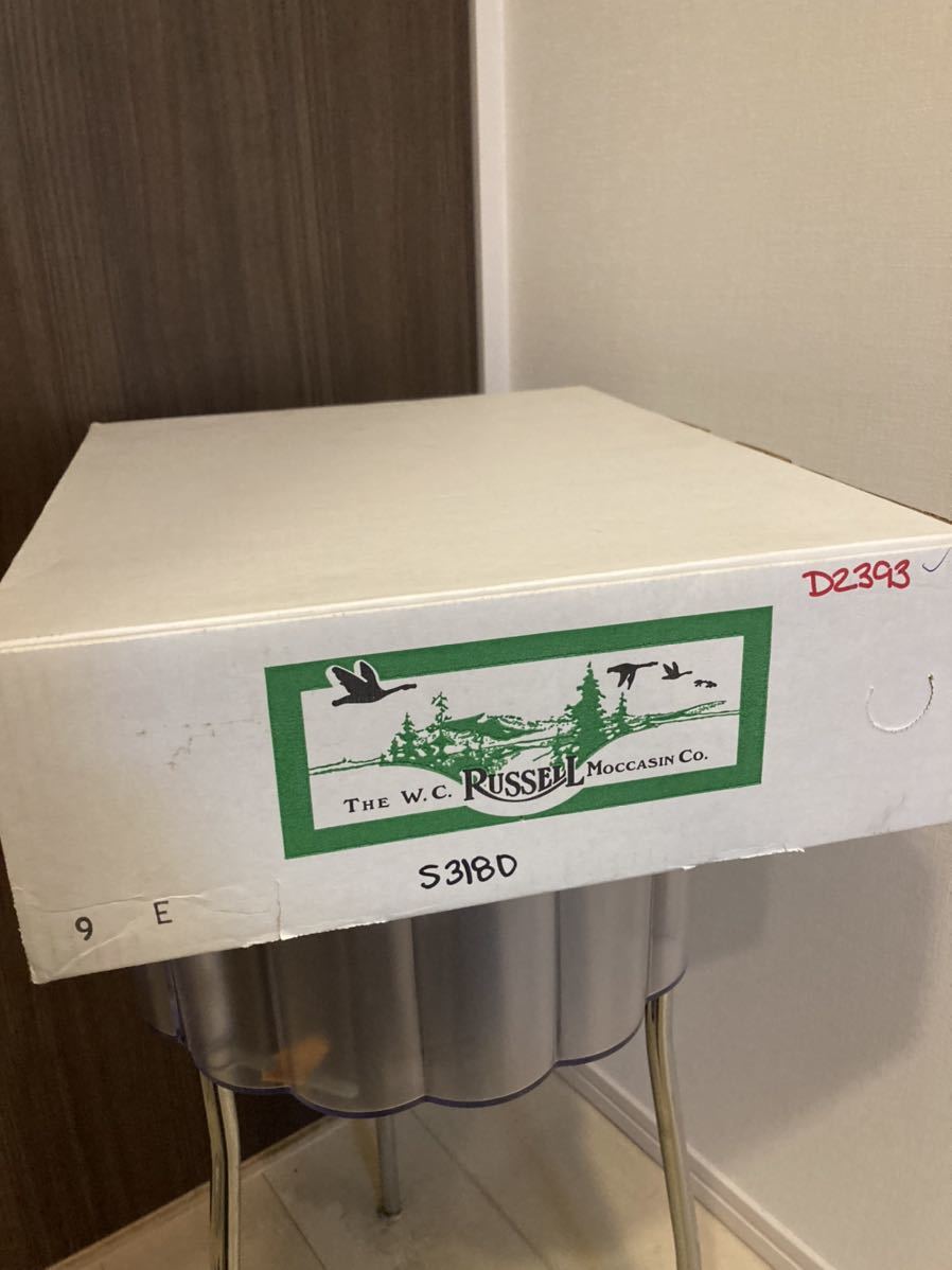 未使用 ラッセルモカシン バードシューター 福禄寿別注 9E ララミー