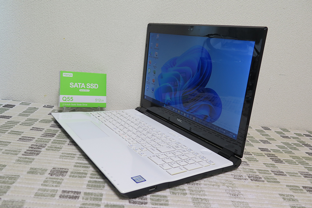 【爆速新品SSD512GB★高速Core i3(第6世代)+メモリ8GB】NEC NS350/D 最新Windows11+Office2019 H&B★Blu-ray/Webカメラ/Wi-Fi/HDMI_画像1