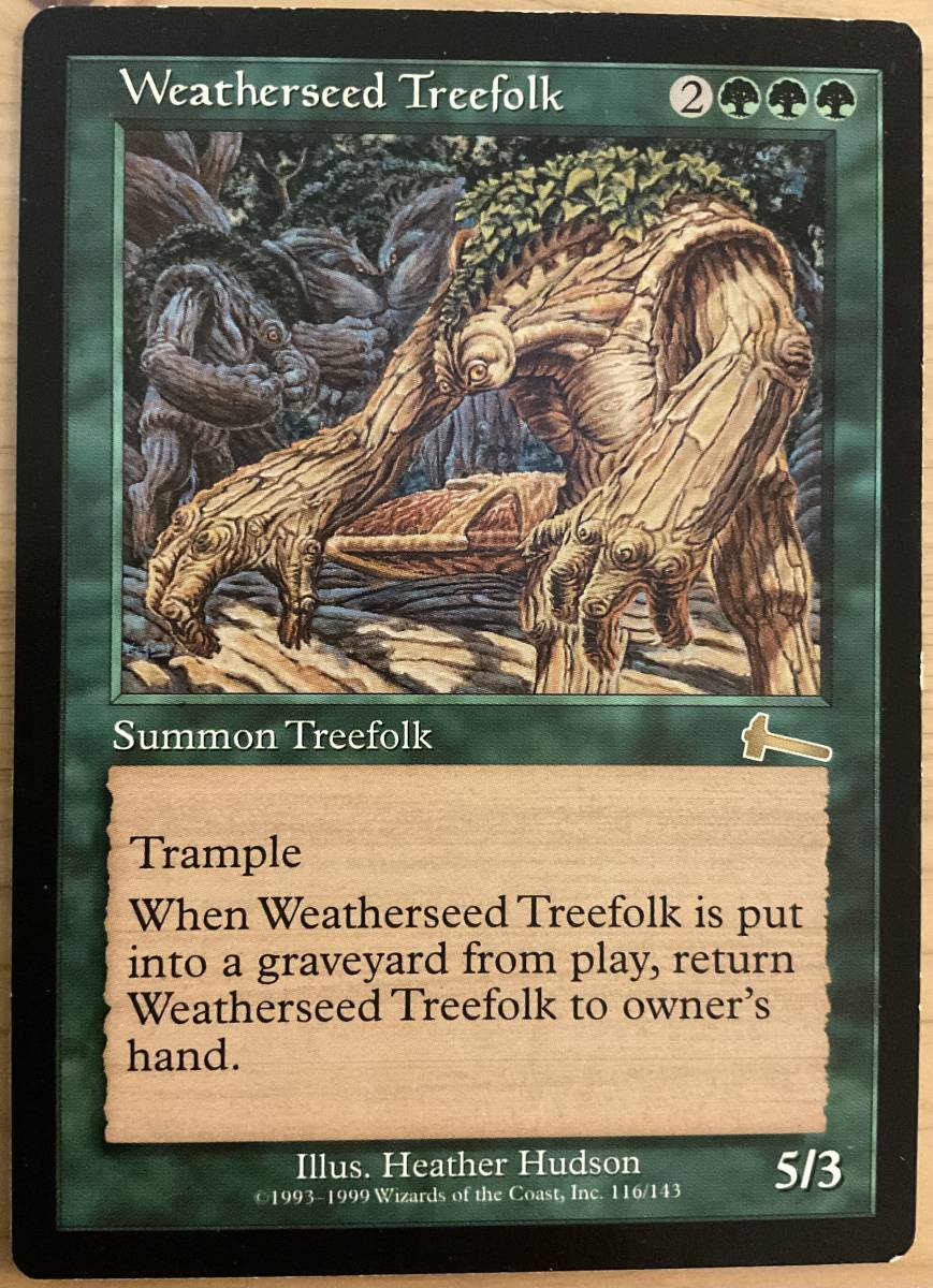 ウェザーシード・ツリーフォーク / Weatherseed Treefork （英語版）【ウルザズ・レガシー】_画像1