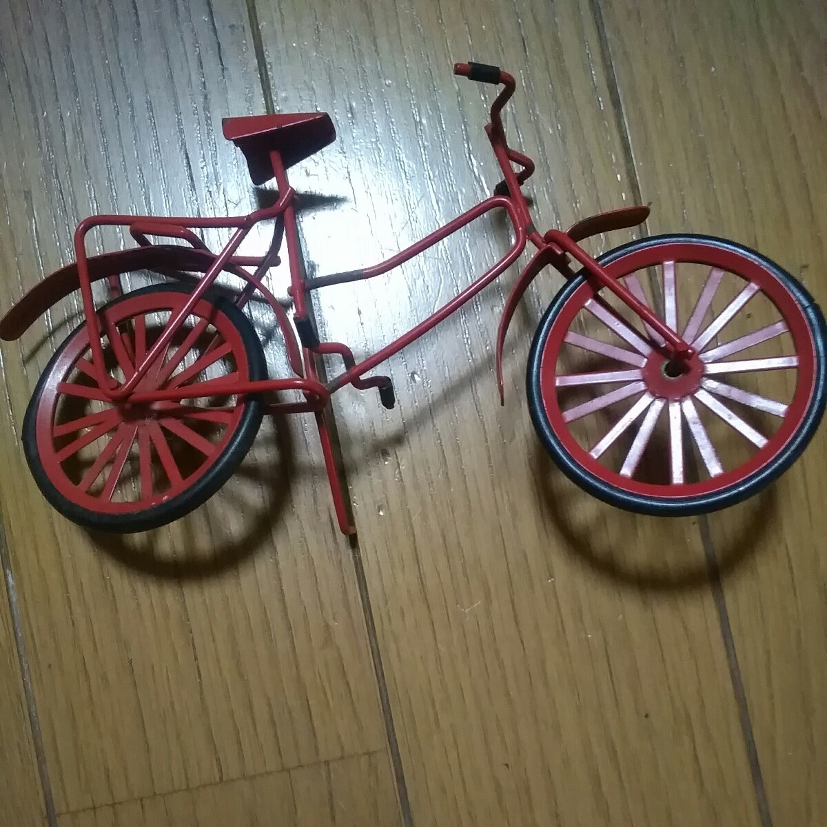 置物 インテリア ミニチュア自転車 アンティークコレクション 経年保管