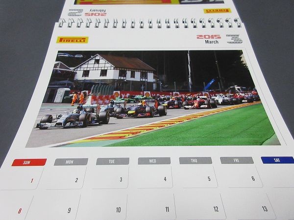ヤフオク H ピレリ15年卓上カレンダー F1 Sbk レース