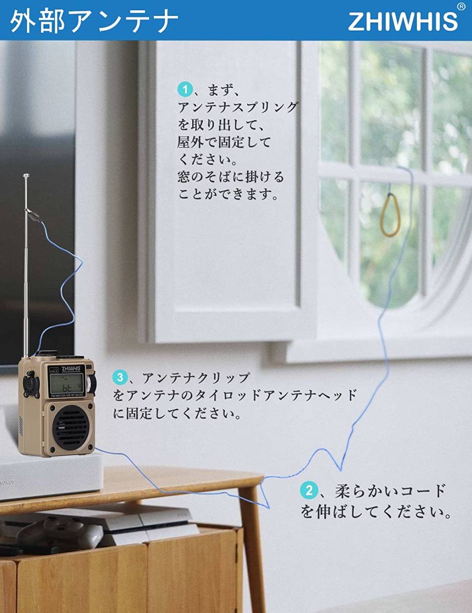 新品 レトロな小型スピーカー ラジオ FM アウトドア キャンプ 新品 レトロな小型スピーカー ラジオ FM アウトドア キャンプ