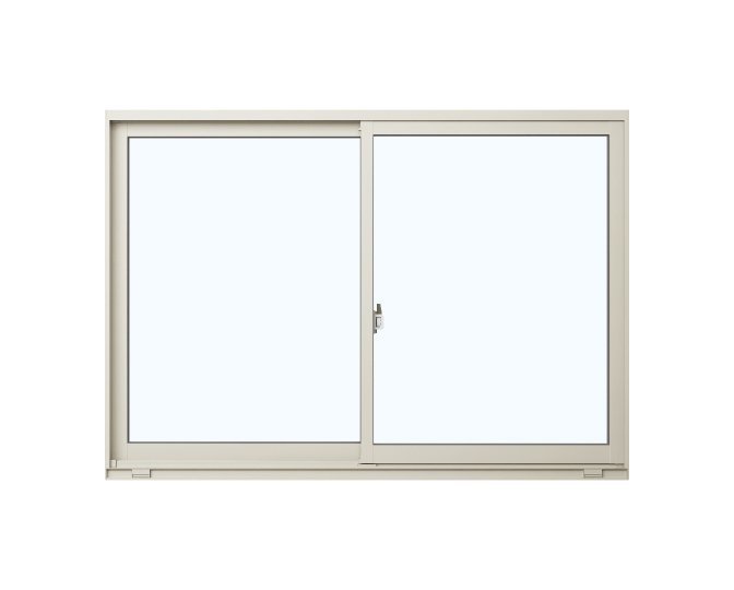 ★【DIY】 Ykkap アルミ＋樹脂複合サッシ エピソードNEO W1820×H1170 （17811） 引き違い窓