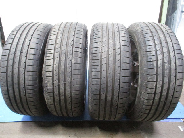 エリシオン MINERVA 235/50ZR18 マナレイスポーツ VERTECVRS LUV 7.5J×18 +53 5穴 114.3 4本セット ＊個人宅配送不可＊_画像3