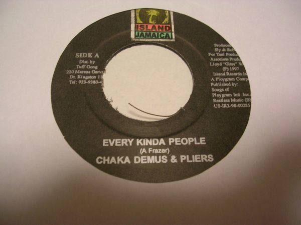 ●Reggae 45●CHAKA DEMUS & PLIERS / EVERY KINDA PEOPLE_画像1