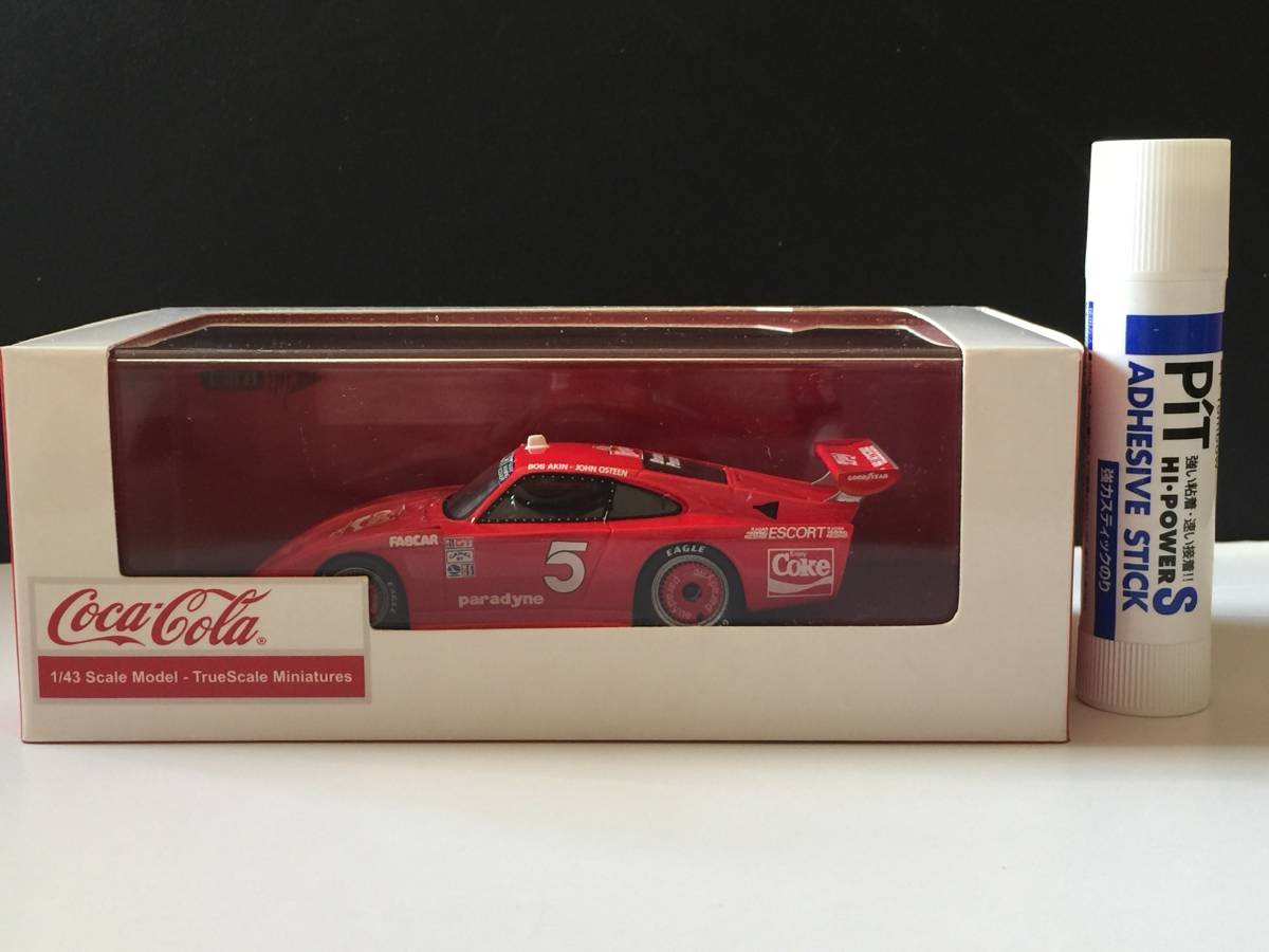 Coca-Cola コカコーラ仕様 TrueScale 1/43 1983 Fabcar 935-84 #5 デイトナファイナル