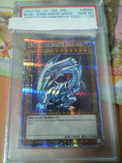 選ぶなら 遊戯王 BLUE 10 PSA プリズマ プリシク DRAGON WHITE EYES