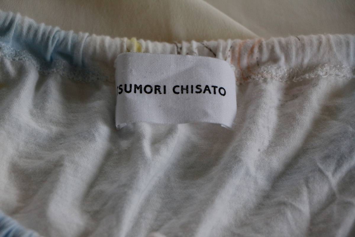 TSUMORI CHISATO T-shirt inscription :2 cotton 100% L~LL degree absolute size :TC61JK231 dress length approximately 53cm