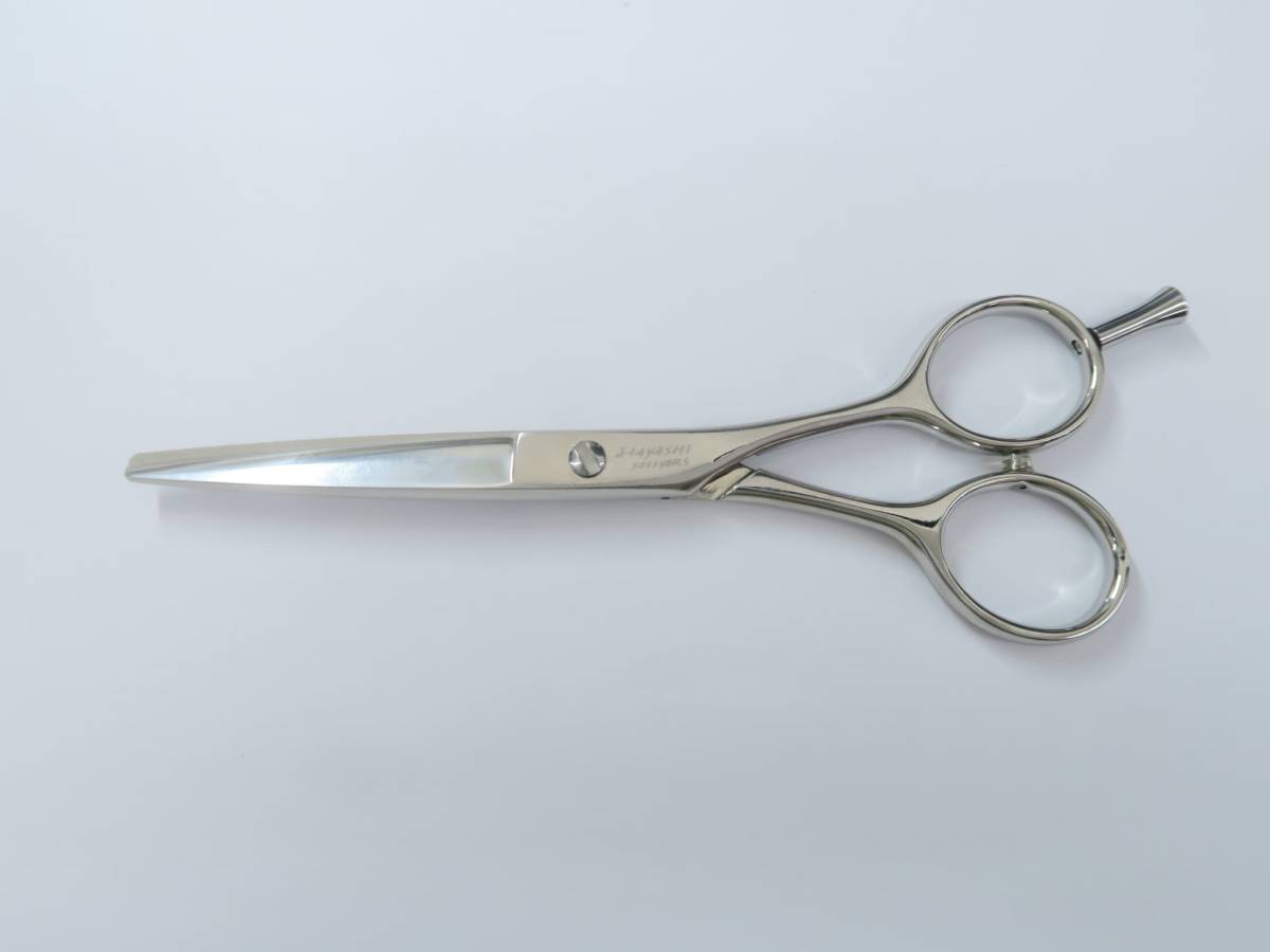 Bランク【HAYASHI SCISSORS ハヤシシザーズ】 JUN COBALT C-M-5.3 シザー 美容師・理容師 5.3インチ 右利き 【中古】:H-6090_画像1