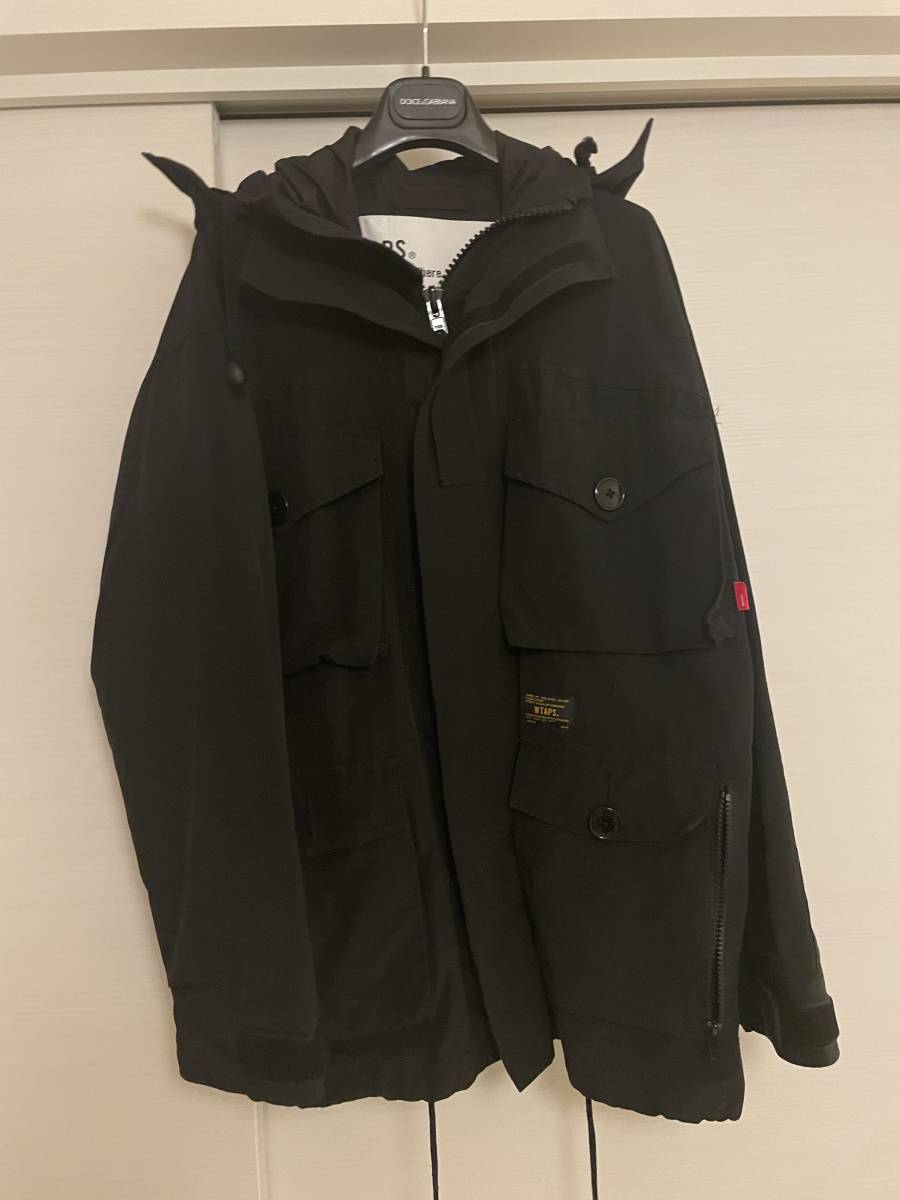 愛用 WTAPSのマウンテンパーカー墨M(ダブルタップス西山徹2黒ブラックジャケットブルゾンミリタリー その他 愛用 WTAPSのマウンテンパーカー墨M(ダブルタップス西山徹2黒ブラックジャケットブルゾンミリタリー その他