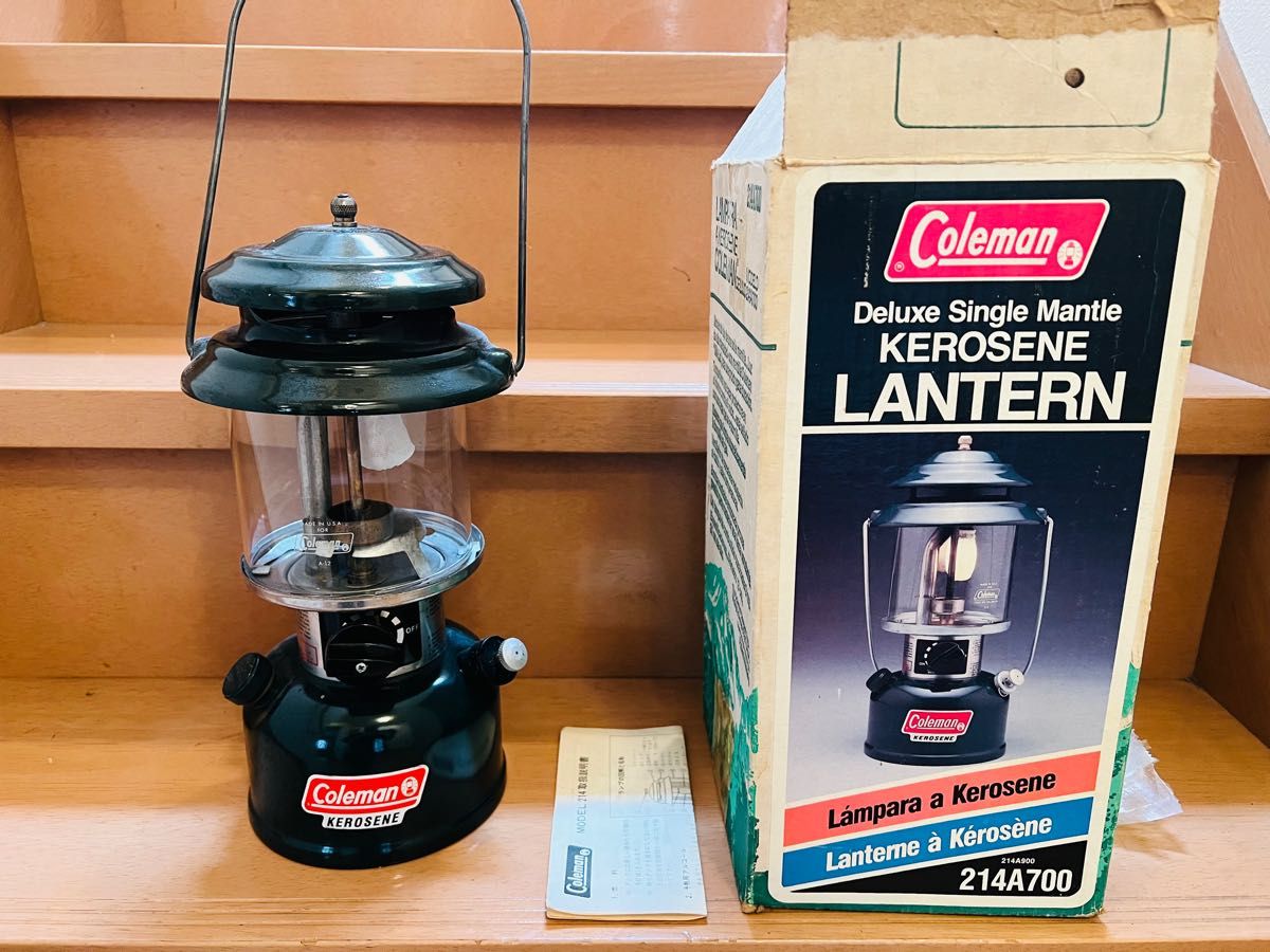 コールマン 214A700 ケロシンランタン 貴重 機関良好 美品 廃盤 コールマン 214A700 ケロシンランタン 貴重 機関良好 美品 廃盤