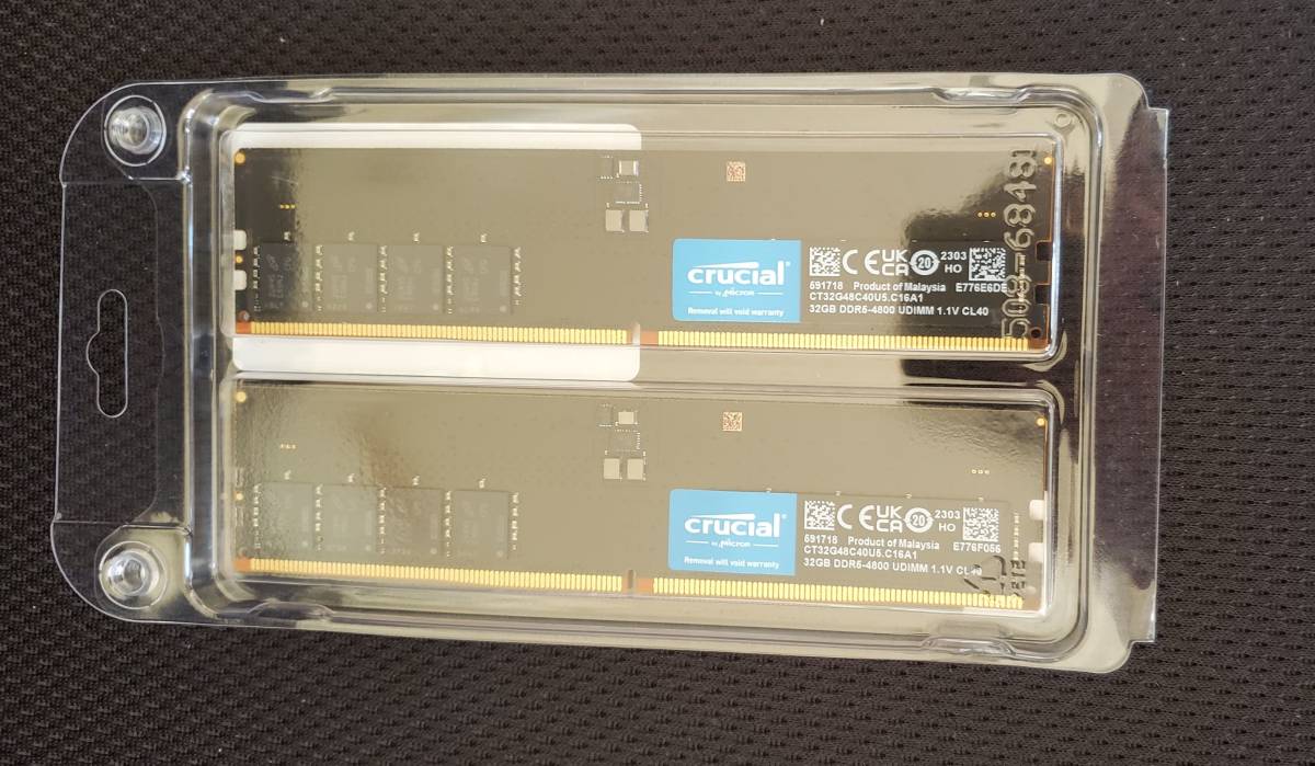 新年の贈り物 メモリ デスクトップ用 新品 629 Crucial(クルーシャル